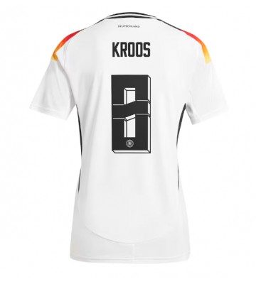 Tyskland Toni Kroos #8 Hjemmebanetrøje Dame EM 2024 Kort ærmer